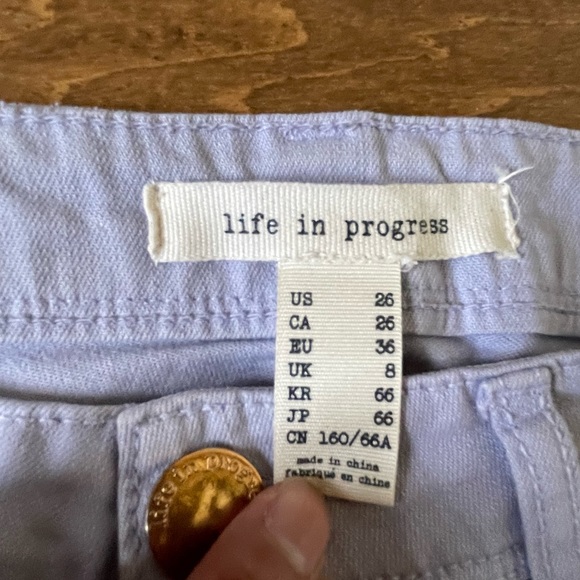 Lavender UO jeans low rise - Picture 6 of 6